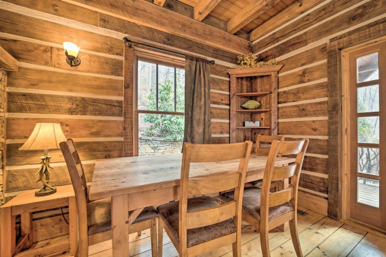 Luxury Cabin Rental In Franklin With Private Hot Tub Buitenkant foto