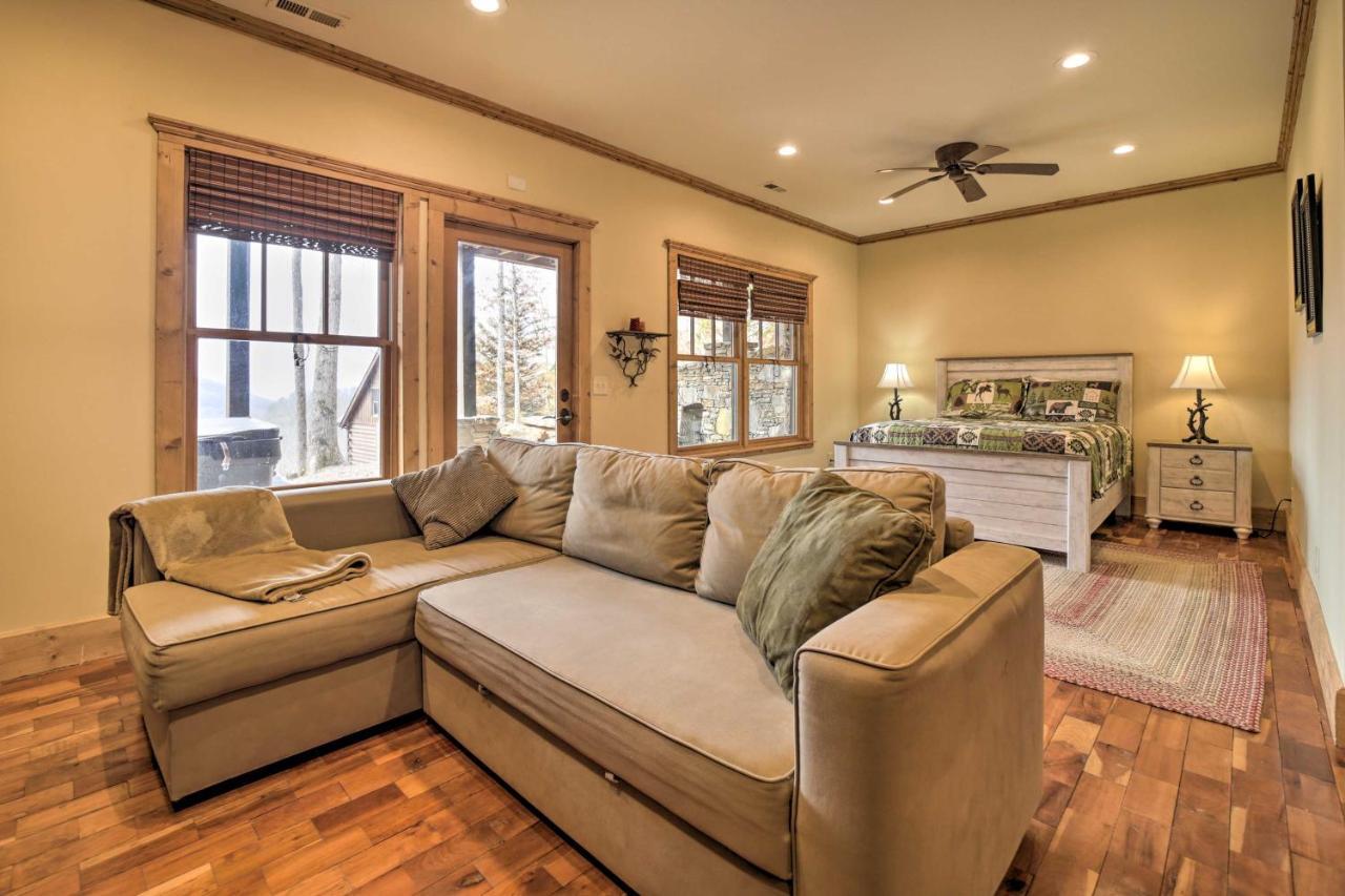 Luxury Cabin Rental In Franklin With Private Hot Tub Buitenkant foto