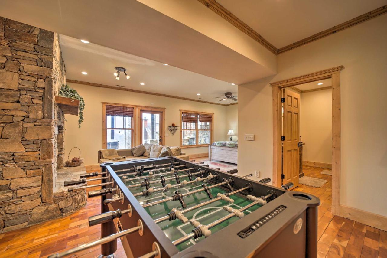 Luxury Cabin Rental In Franklin With Private Hot Tub Buitenkant foto