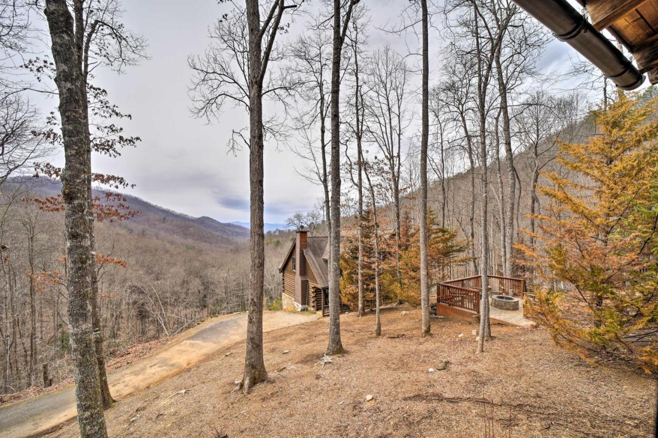 Luxury Cabin Rental In Franklin With Private Hot Tub Buitenkant foto
